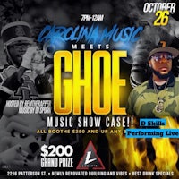 carolina music meets ghoe music show case